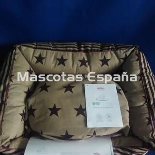 RECORD Cama Acolchada AntiBacteriana (50x35x14cm) Estrellas - Imagen 1